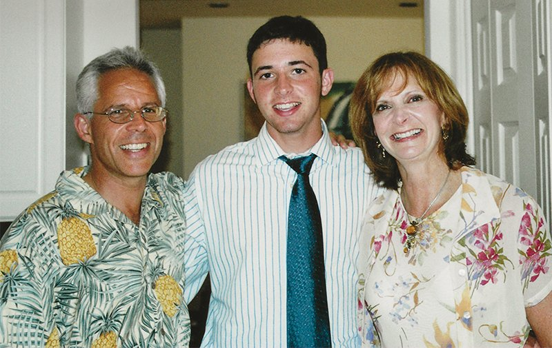 Elliot, Justin, and Linda Sheftel