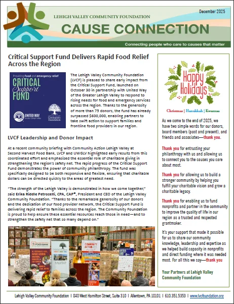 Cause Connection December 2025 Cover