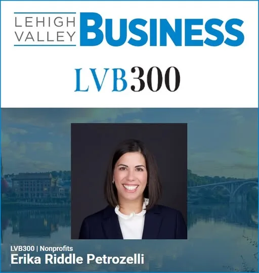Erika Riddle Petrozelli honored with LVB300 recognition